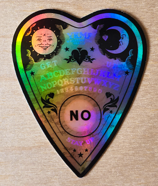 Ouija Planchette - Halo Sticker
