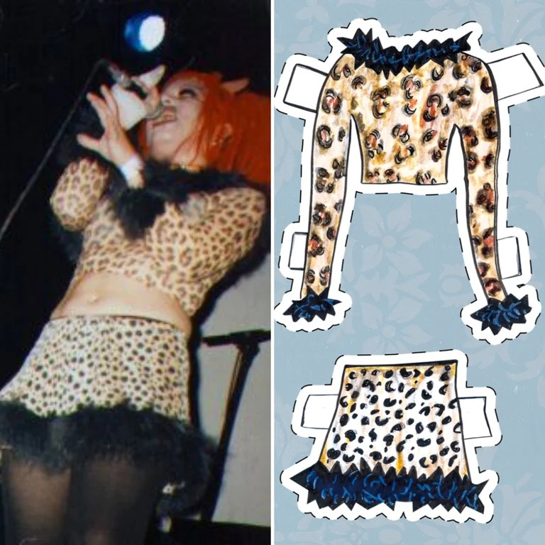 Tina Root Switchblade Symphony Paper Doll Poster