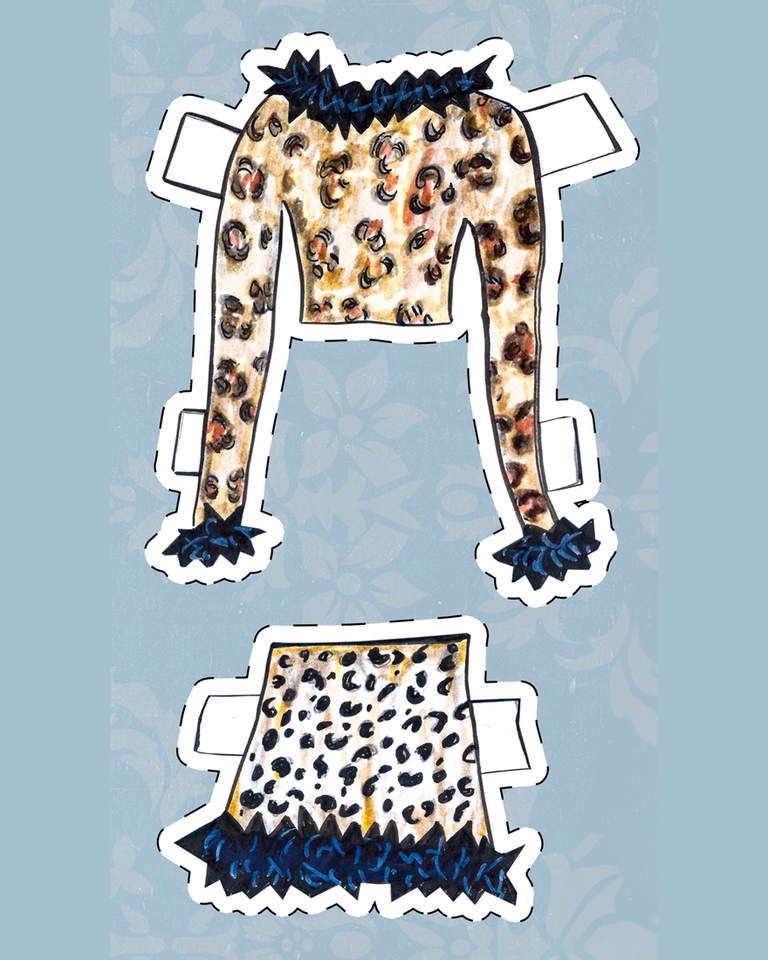 Tina Root Switchblade Symphony Paper Doll Poster