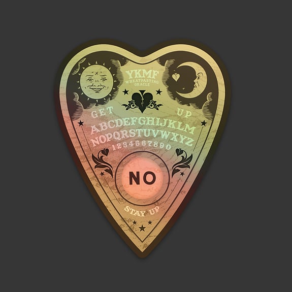 Ouija Planchette - Halo Sticker
