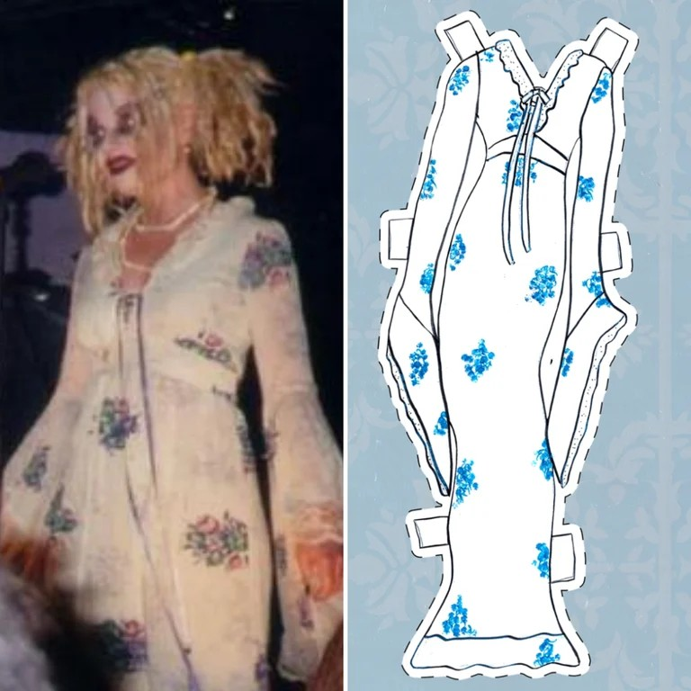 Tina Root Switchblade Symphony Paper Doll Poster